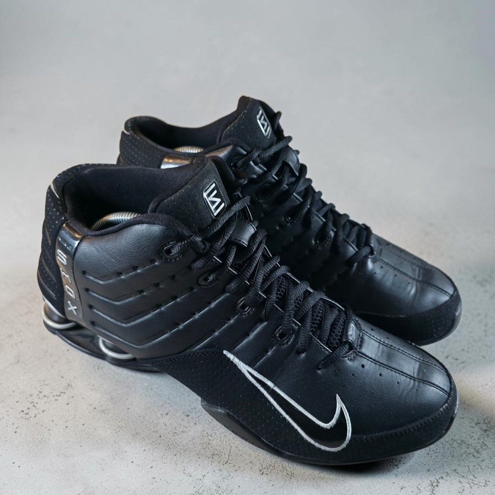 Vintage Nike Shox NZ Black Basketball Shoes Men's Size 13 Elevate 309181-001 Y2K